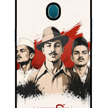 Sardar Patel Iron Will Oppo A7/A5s/A12 Glass Case