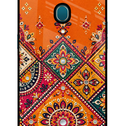 Kutch Glow Oppo A7/A5s/A12 Glass Case