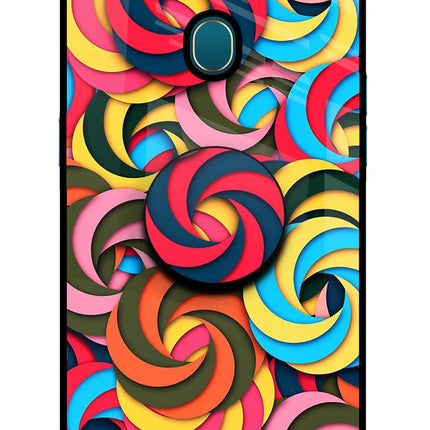 Spiral Pattern Oppo A7/A5s/A12 Pop Case by Casekaro