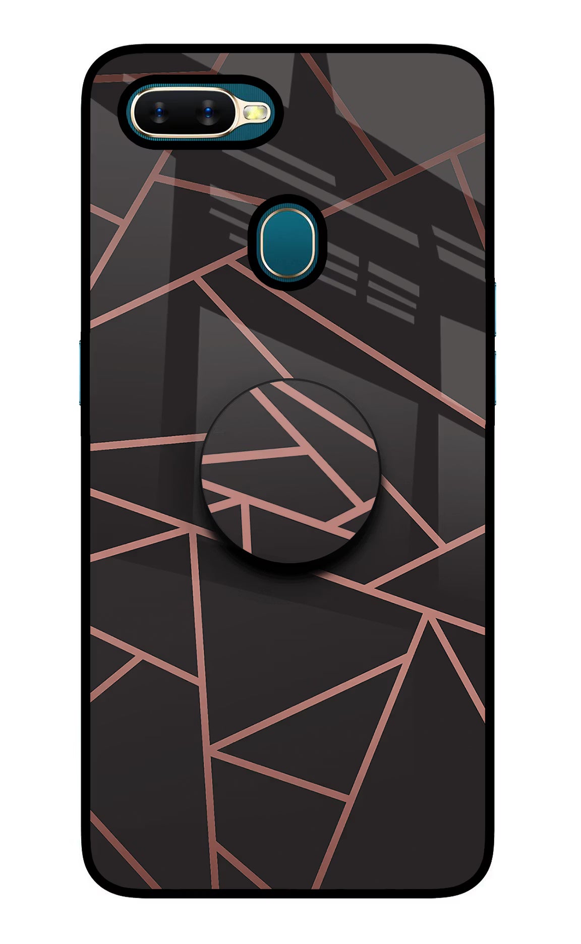 Geometric Pattern Oppo A7/A5s/A12 Pop Case by Casekaro