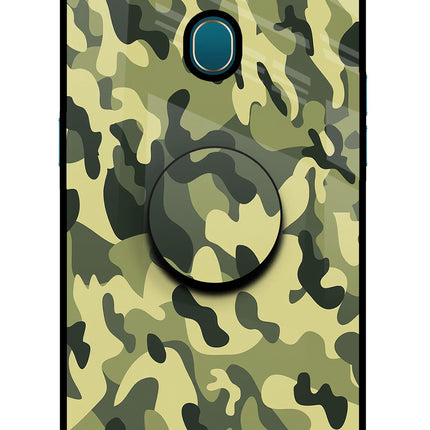 Camouflage Oppo A7/A5s/A12 Pop Case by Casekaro