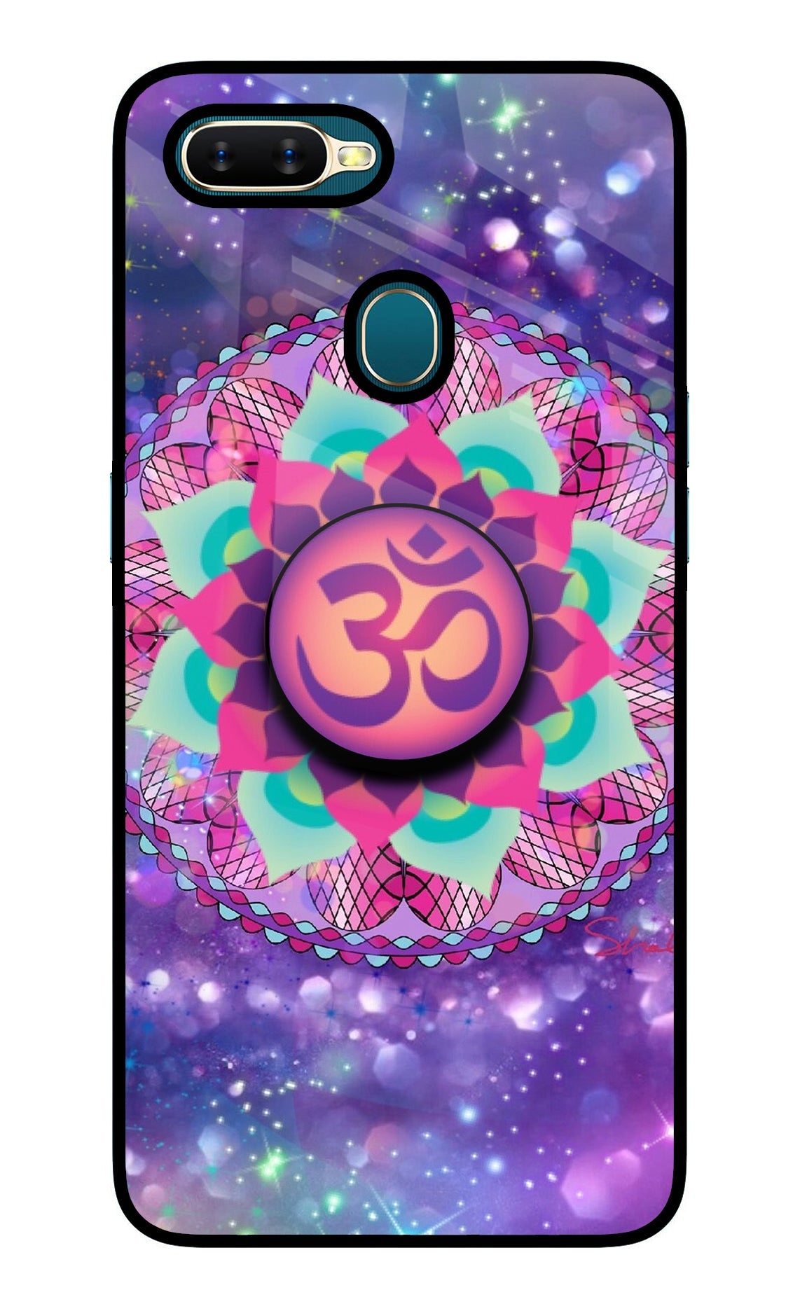 Om Purple Oppo A7/A5s/A12 Pop Case