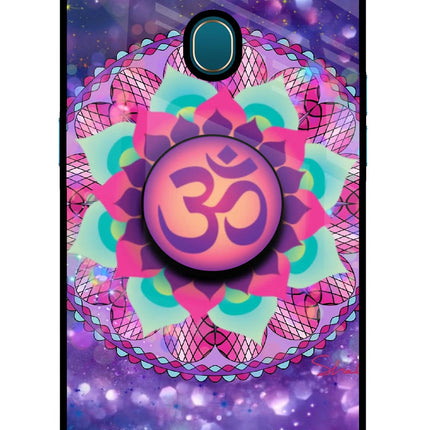 Om Purple Oppo A7/A5s/A12 Pop Case by Casekaro
