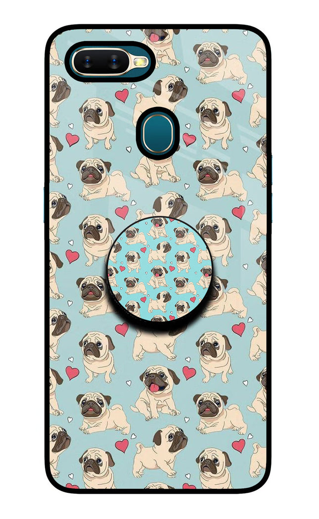 Pug Dog Oppo A7/A5s/A12 Pop Case by Casekaro