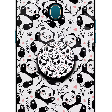 Cute Panda Oppo A7/A5s/A12 Pop Case by Casekaro