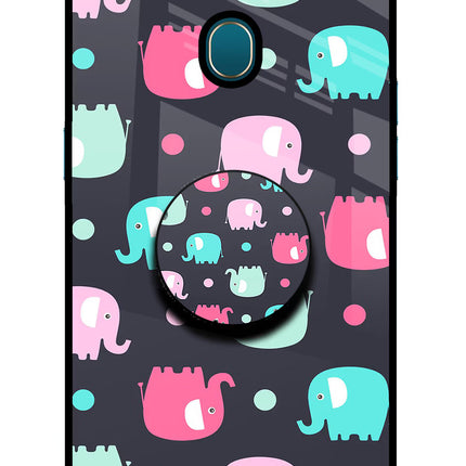 Baby Elephants Oppo A7/A5s/A12 Pop Case by Casekaro