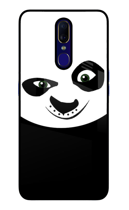 Panda Oppo F11 Glass Case