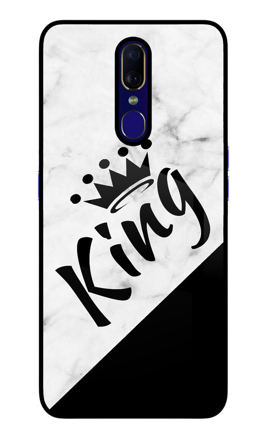 King Oppo F11 Glass Case