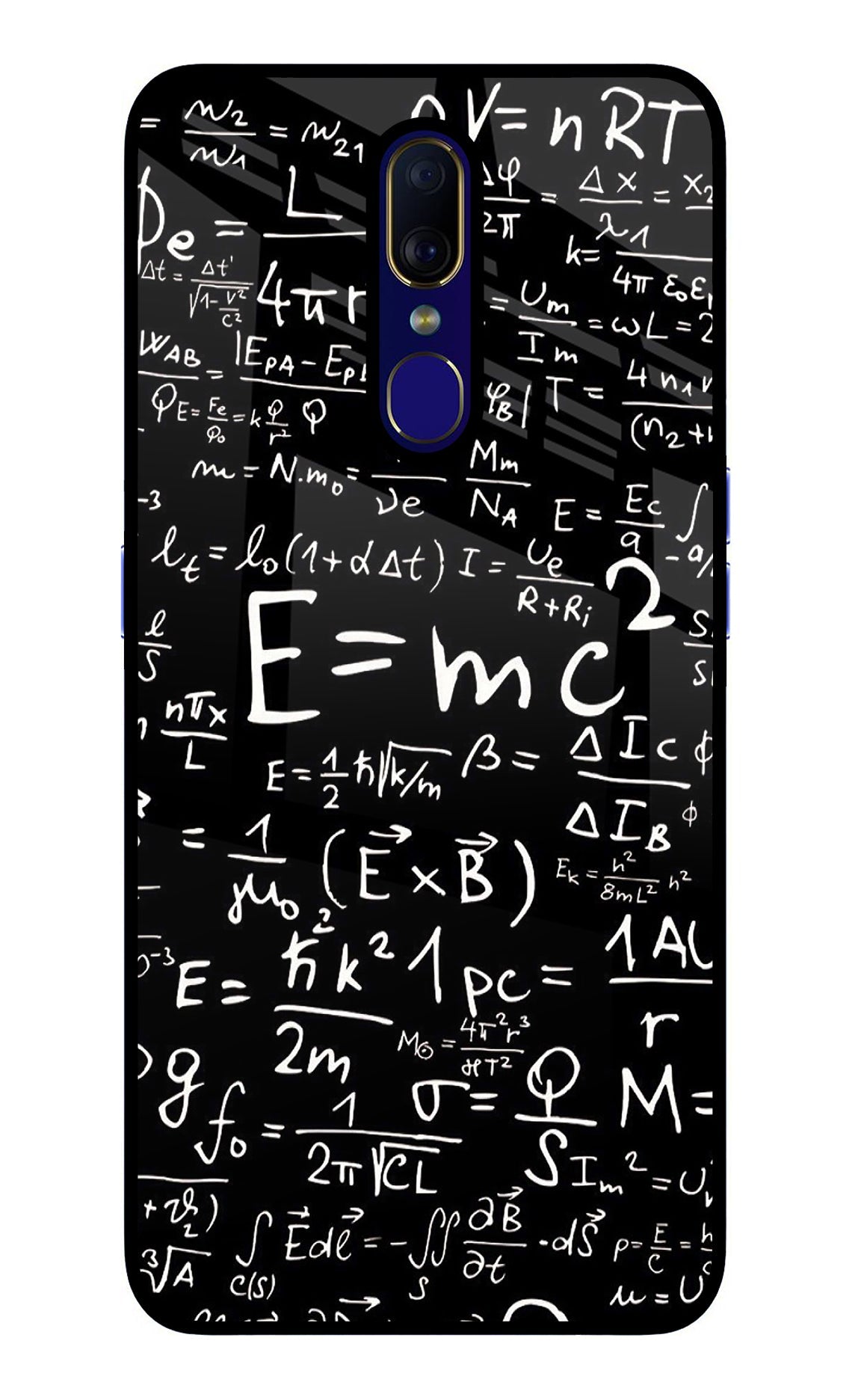 Physics Formula Oppo F11 Back Cover