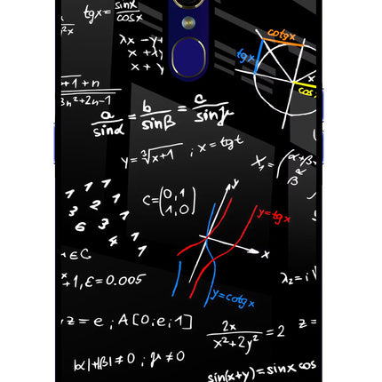 Mathematics Formula Oppo F11 Glass Case Back Cover by Casekaro