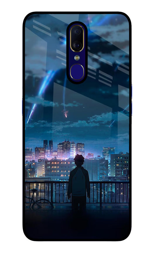 Anime Oppo F11 Glass Case