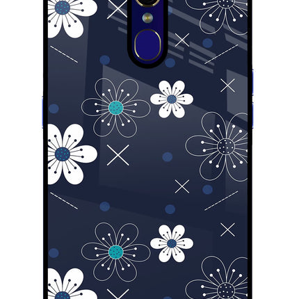 Flowers Oppo F11 Glass Case Back Cover by Casekaro