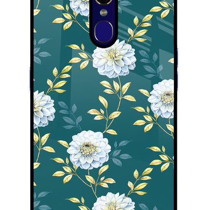 Flowers Oppo F11 Glass Case Back Cover by Casekaro
