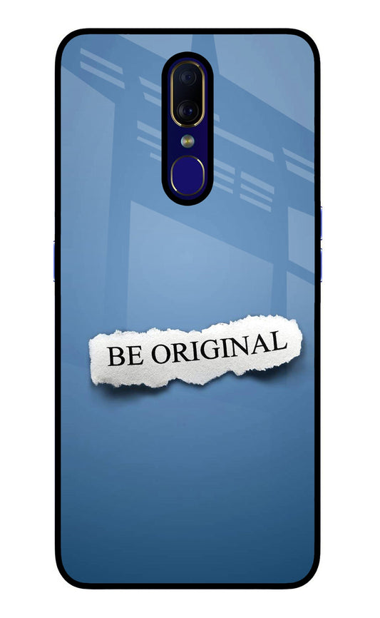 Be Original Oppo F11 Glass Case