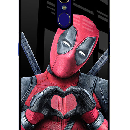 Deadpool Oppo F11 Glass Case Back Cover by Casekaro