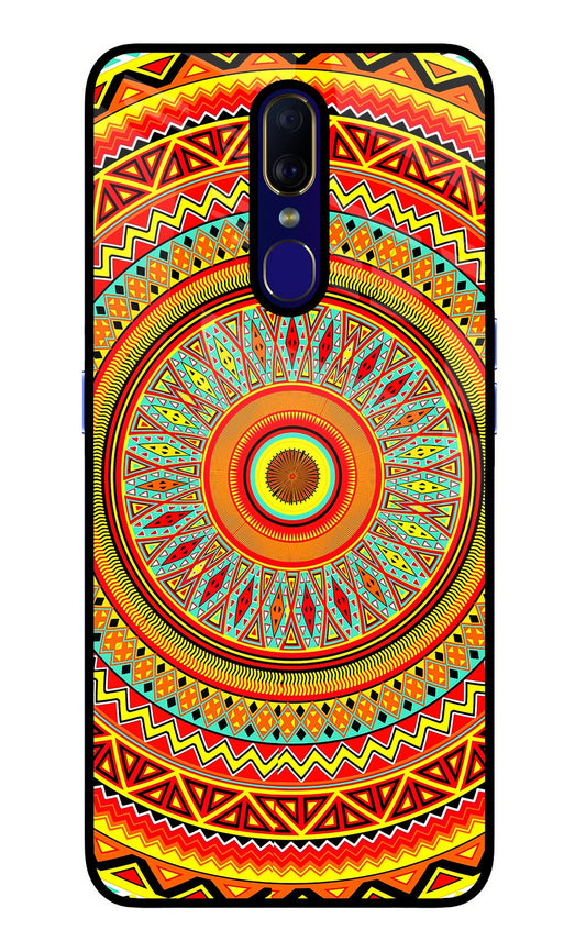 Mandala Pattern Oppo F11 Glass Case