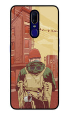 Adventurous Oppo F11 Glass Case