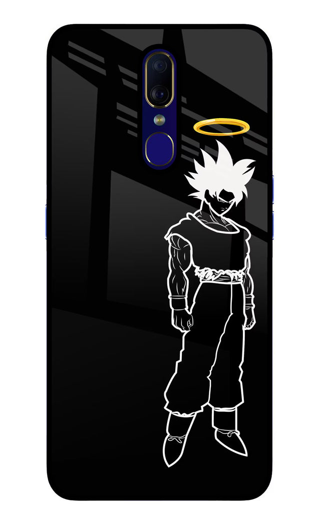 DBS Character Oppo F11 Glass Case Back Cover by Casekaro