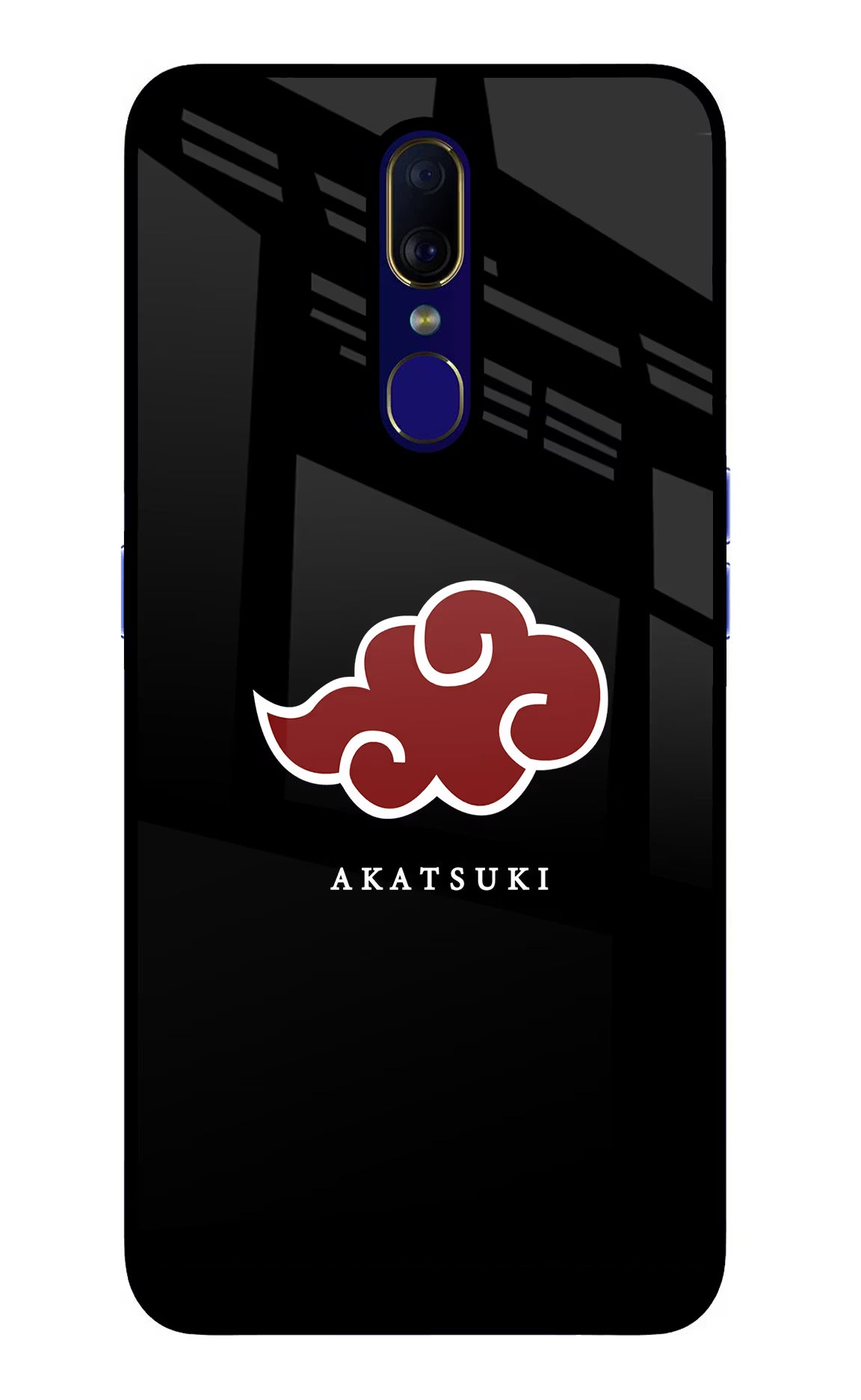 Akatsuki Oppo F11 Glass Case Back Cover by Casekaro