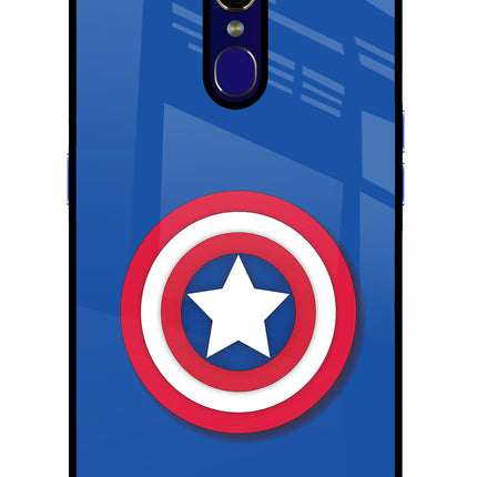 Shield Oppo F11 Glass Case Back Cover by Casekaro