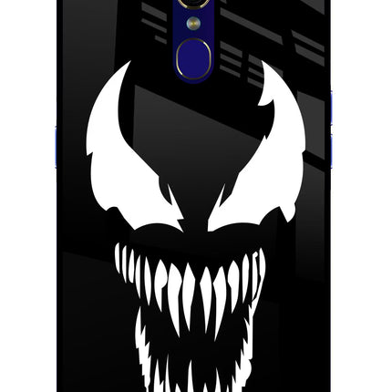 Venom Oppo F11 Glass Case Back Cover by Casekaro