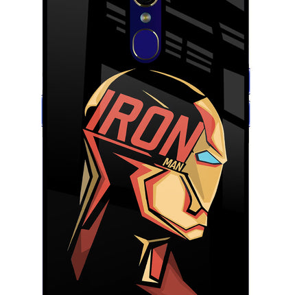 IronMan Oppo F11 Glass Case Back Cover by Casekaro