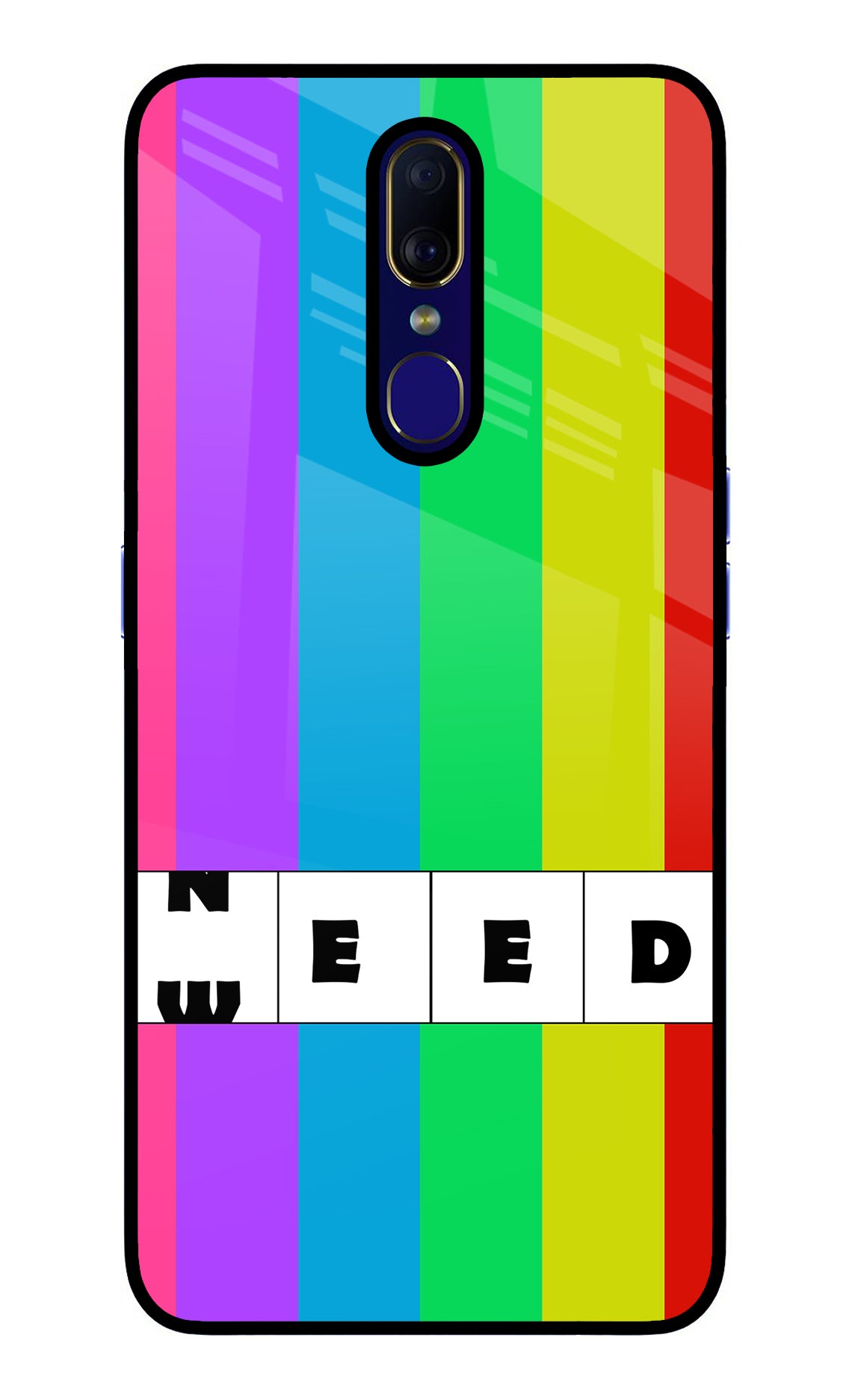 Need Weed Oppo F11 Back Cover