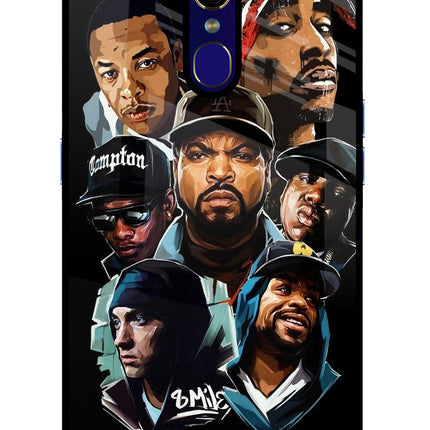 Rappers Oppo F11 Glass Case Back Cover by Casekaro