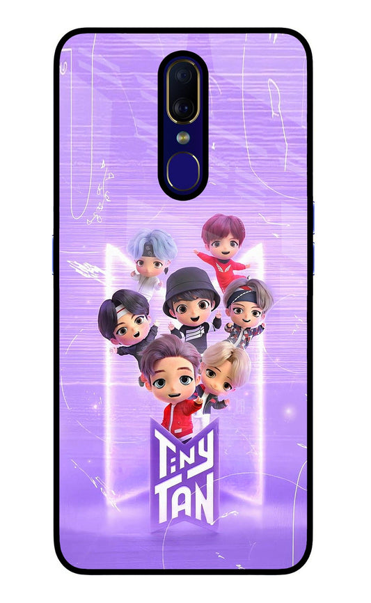 BTS Tiny Tan Oppo F11 Glass Case