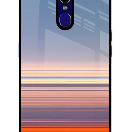 Morning Colors Oppo F11 Glass Case Back Cover by Casekaro