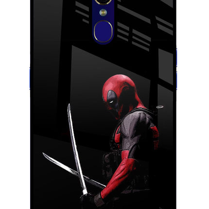 Deadpool Oppo F11 Glass Case Back Cover by Casekaro