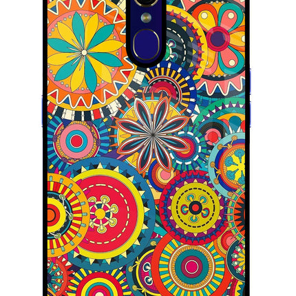 Gol Gol Art Oppo F11 Glass Case Back Cover by Casekaro