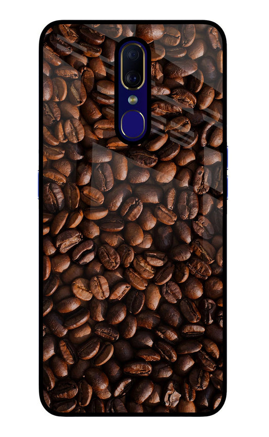 Coffee Beans Oppo F11 Glass Case