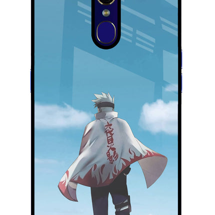 Kakashi Oppo F11 Glass Case Back Cover by Casekaro