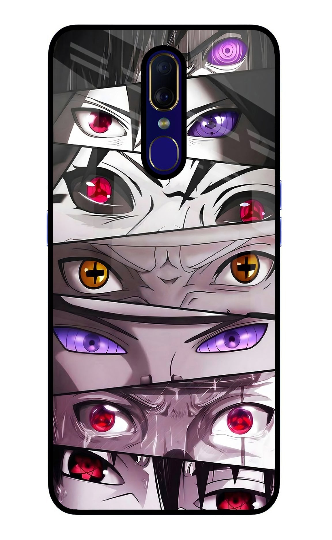 Naruto Anime Oppo F11 Glass Case