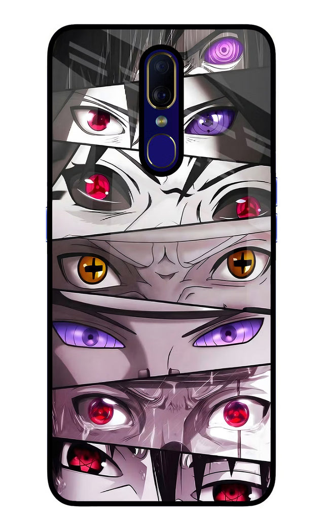 Naruto Anime Oppo F11 Glass Case Back Cover by Casekaro