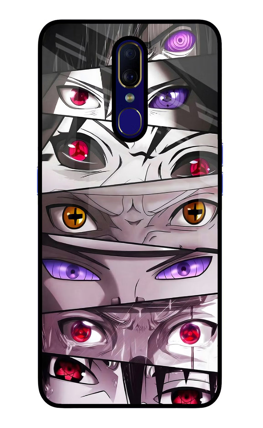Naruto Anime Oppo F11 Back Cover, Glass case