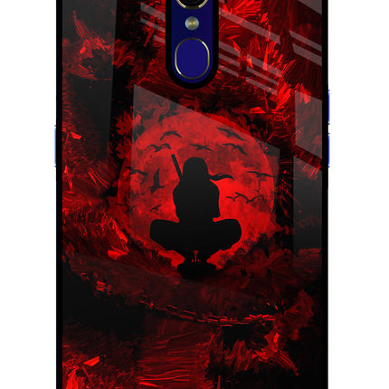Itachi Uchiha Oppo F11 Glass Case Back Cover by Casekaro