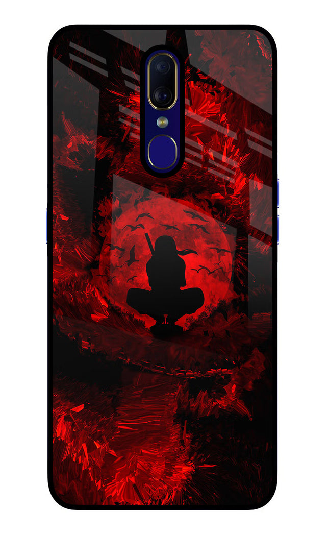 Itachi Uchiha Oppo F11 Glass Case Back Cover by Casekaro