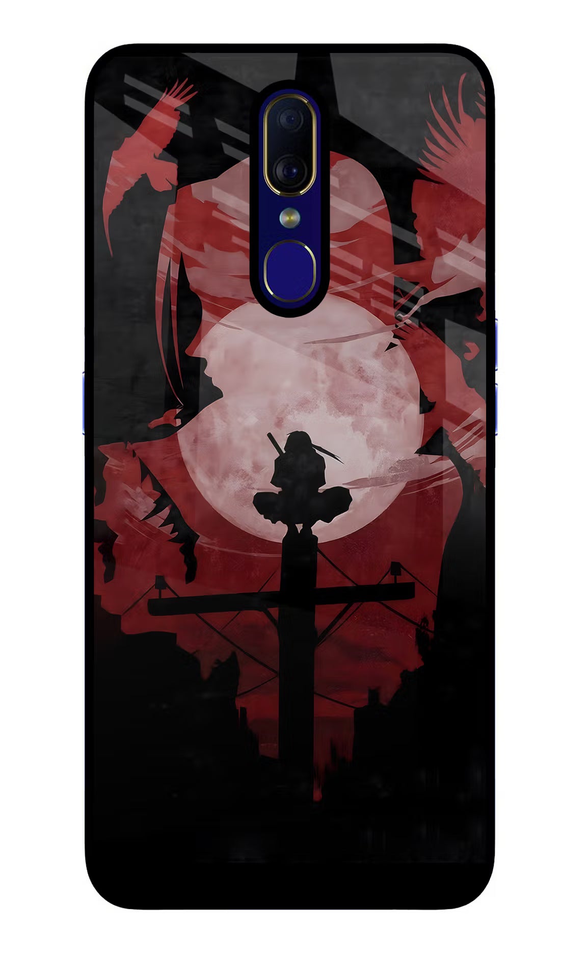 Naruto Anime Oppo F11 Glass Case Back Cover by Casekaro