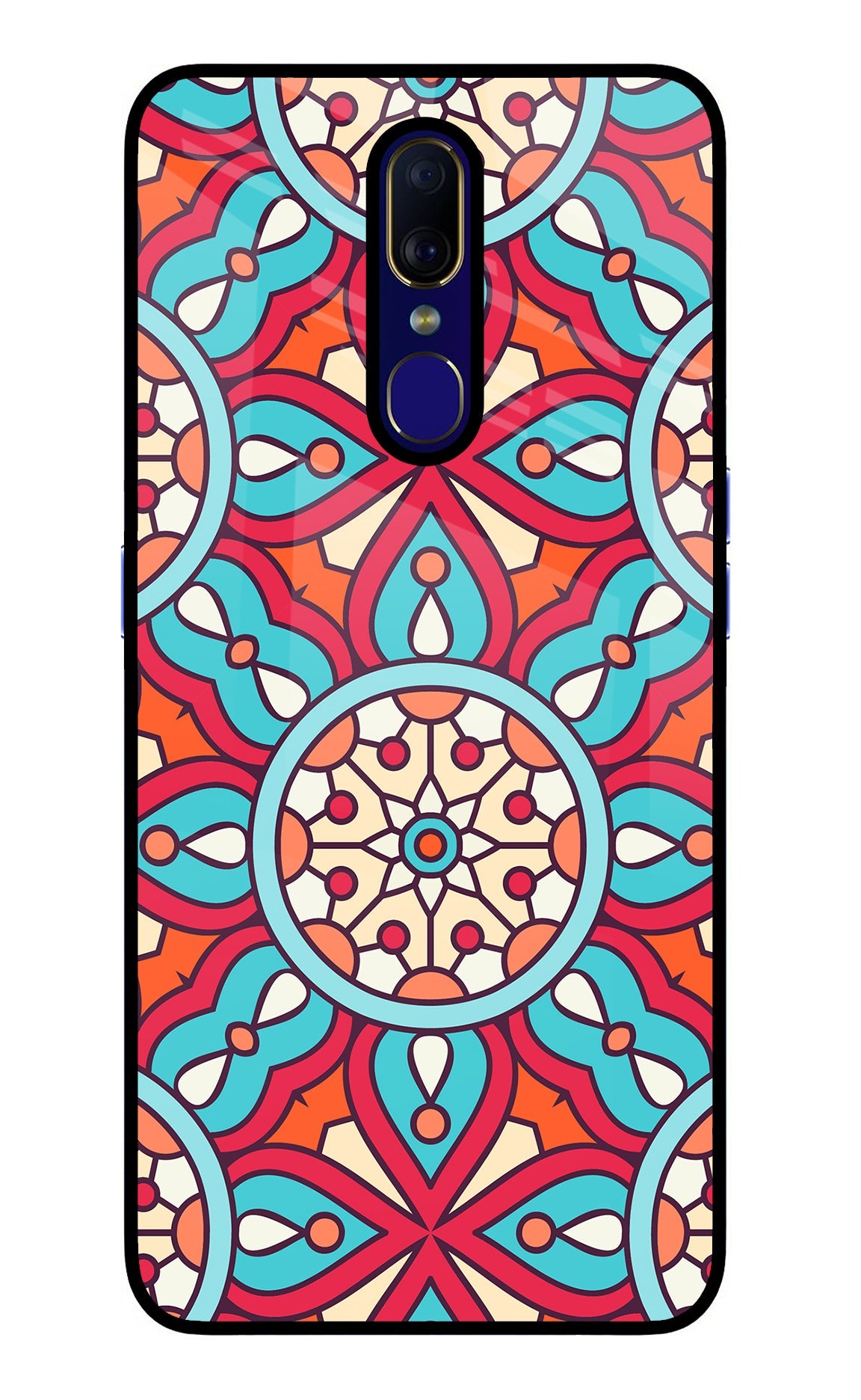 Mandala Geometric Oppo F11 Back Cover