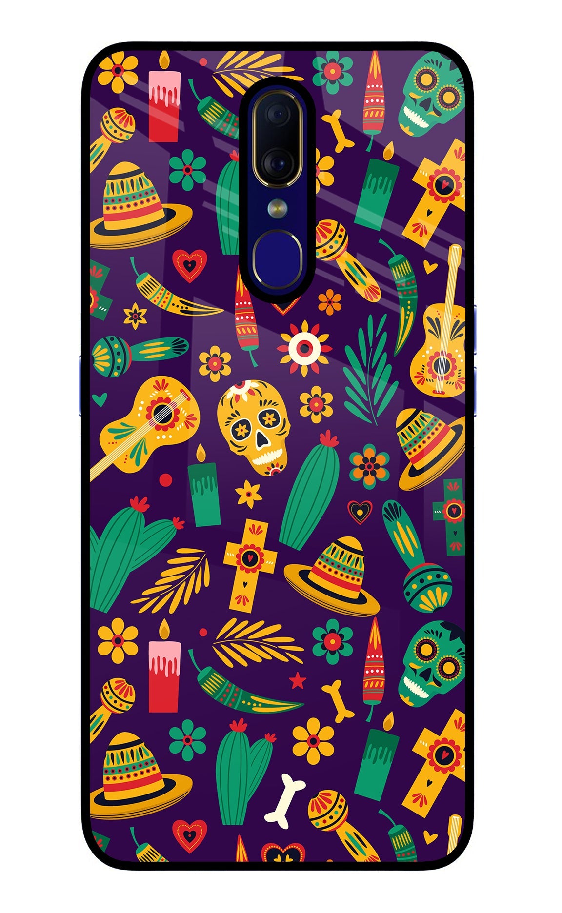 Mexican Artwork Oppo F11 Back Cover