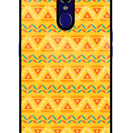 Tribal Pattern Oppo F11 Glass Case Back Cover by Casekaro