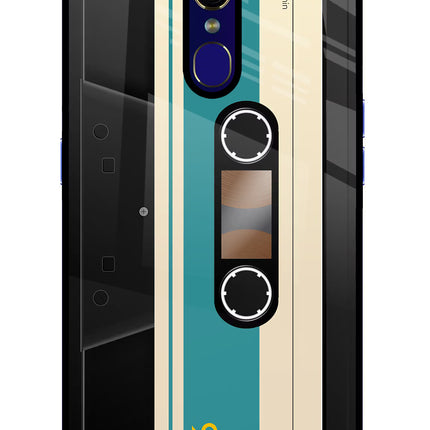 Cassette Oppo F11 Glass Case Back Cover by Casekaro