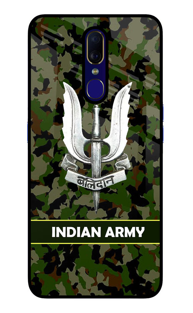 Balidan Indian Logo Oppo F11 Glass Case Back Cover by Casekaro