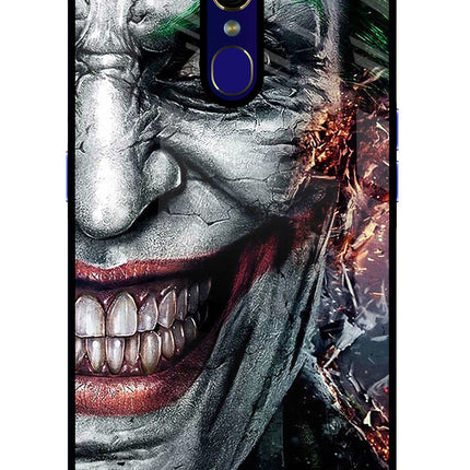 Joker Cam Oppo F11 Glass Case Back Cover by Casekaro