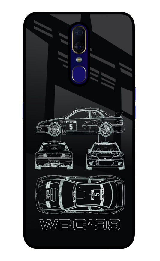 WRC'99 Oppo F11 Glass Case
