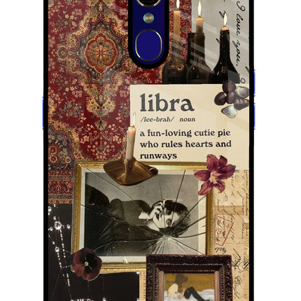 Libra Zodiac Oppo F11 Glass Case Back Cover by Casekaro