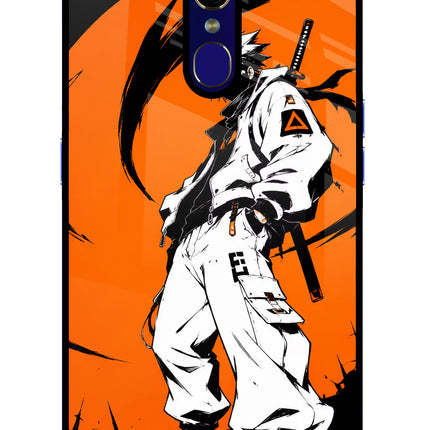 Street Samurai  Oppo F11 Glass Case Back Cover by Casekaro
