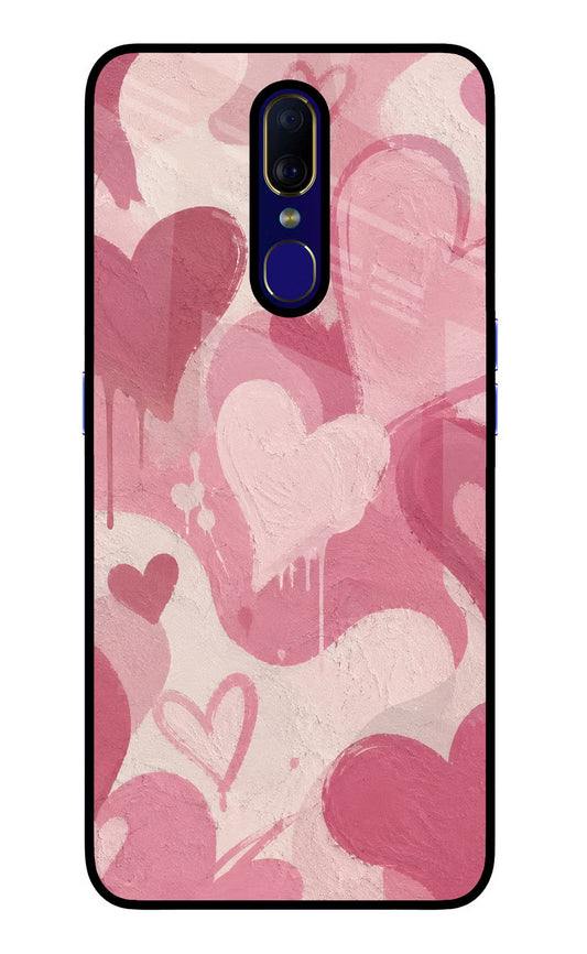 Hearty case Oppo F11 Glass Case